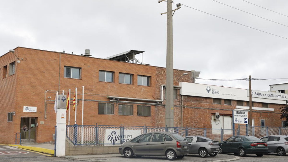 Imagen de archivo de las intalaciones de Sada en el Polígono Industrial El Segre.