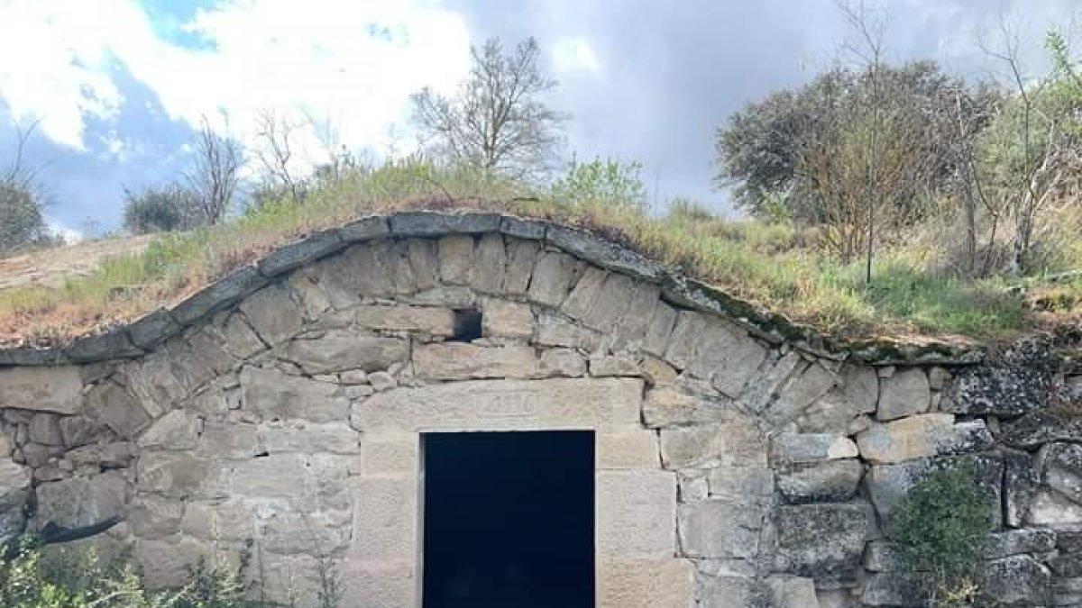 Una de las ‘cabanes de volta’ que hay en el municipio.