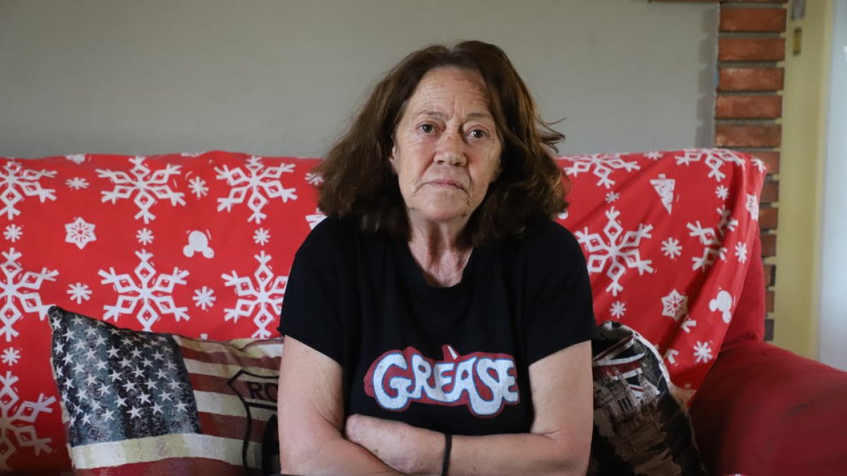 Rosita Hernández, la vecina de 71 años de Bellcaire d’Urgell que hace un año fue atacada brutalmente por Benjamín Fernández.