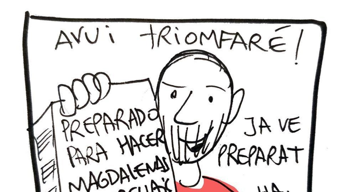 El lleidatà Òscar Sarramia comparteix 'càpsules' a les xarxes durant el confinament