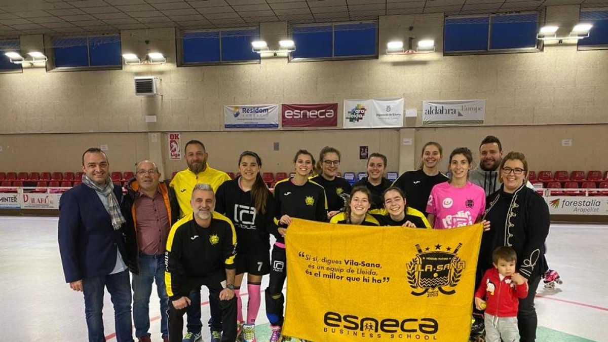 El Grup Esneca entrega 150 tovalloles personalitzades al Vila-sana