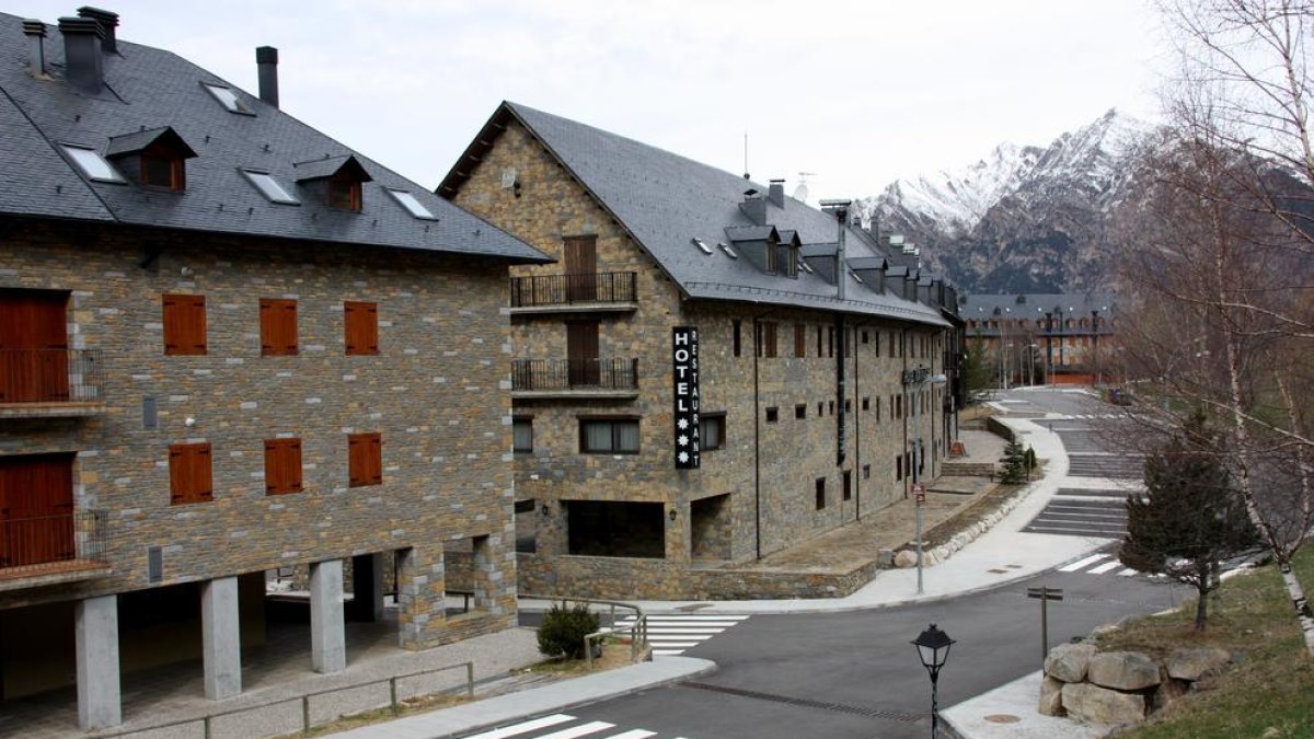 Imatge d’arxiu de la urbanització del Pla de l’Ermita.