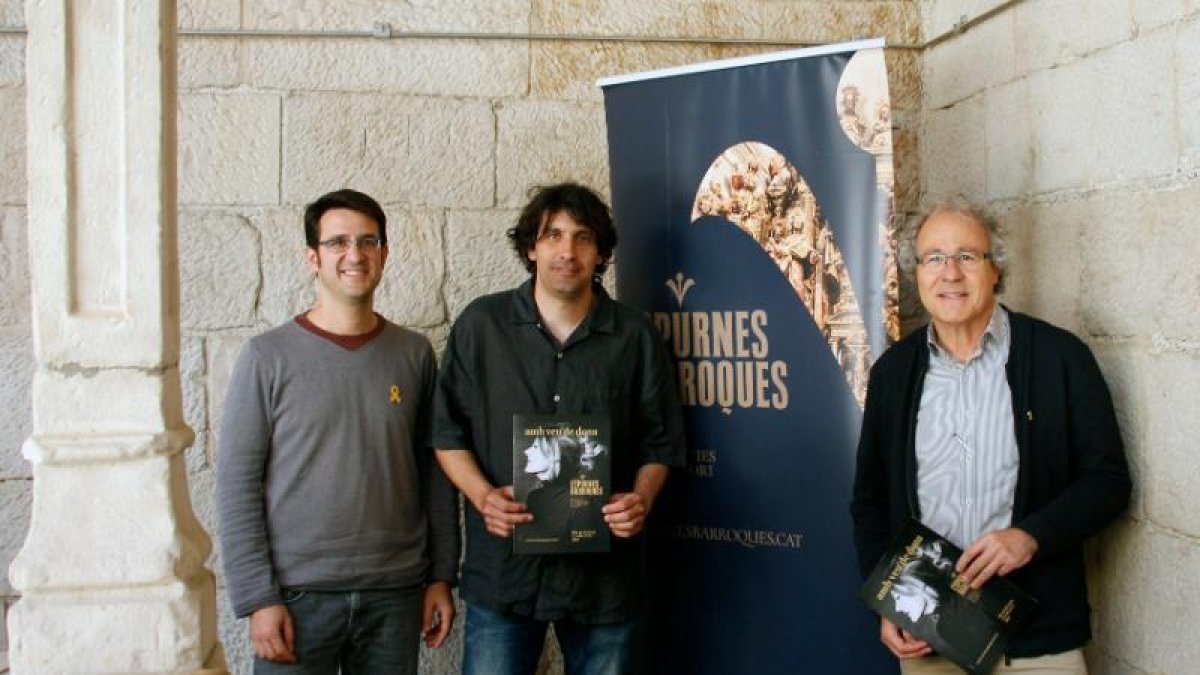 Barcons, Ramon Torné, alcalde de Estaràs, y Antoni Balasch.