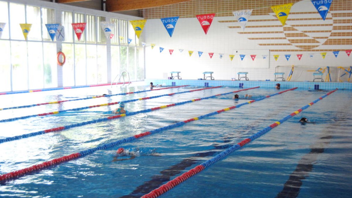 La piscina coberta començarà els cursos l’1 d’octubre.