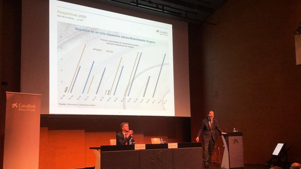 Imagen de la jornada organizada en el CaixaFòrum de Lleida.