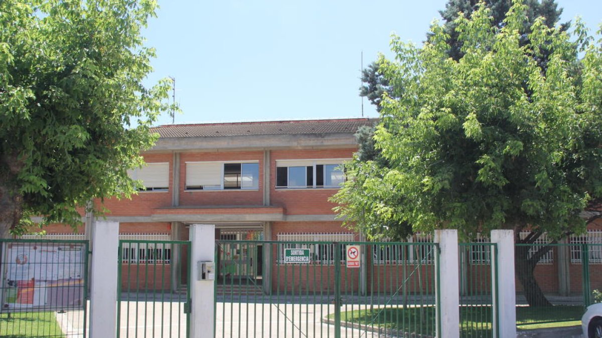 El col·legi Comtes de Torregrossa d’Alcarràs.