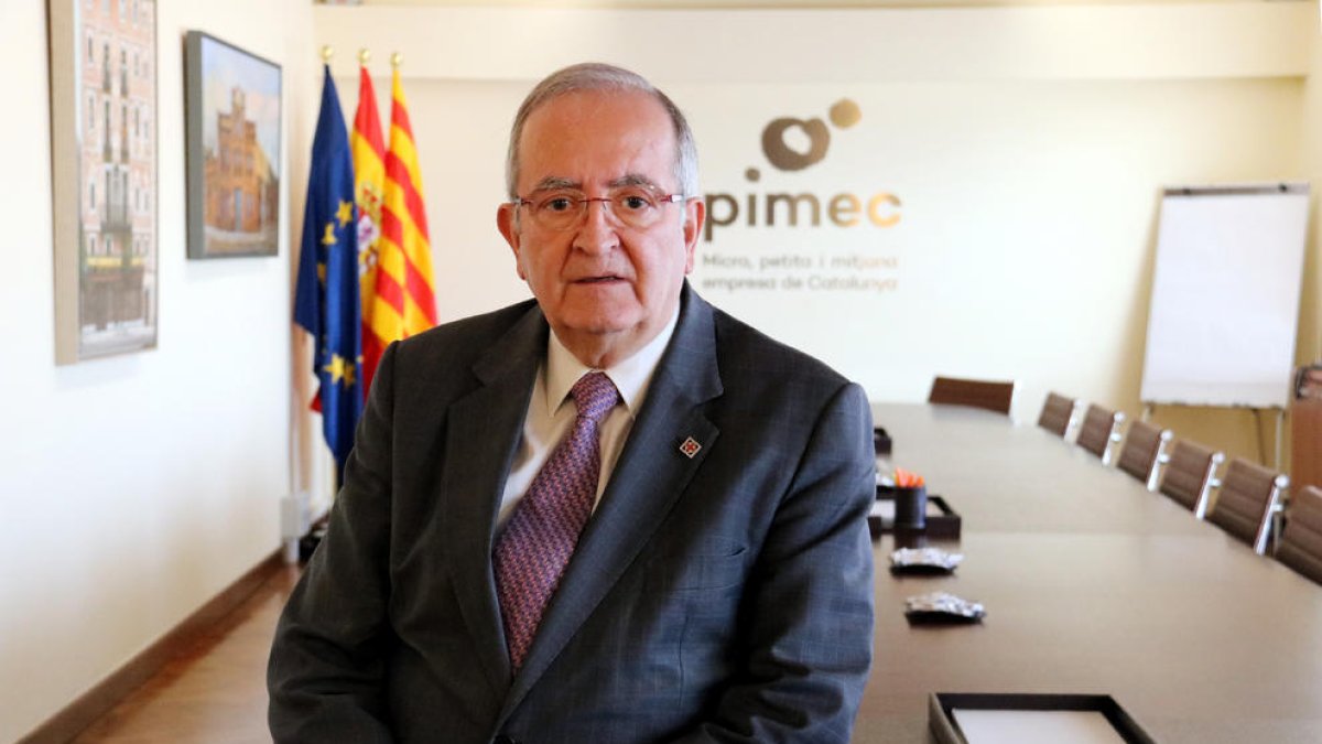 Josep González vol que les hores del permís retribuït es puguin tornar fins a finals del 2021.