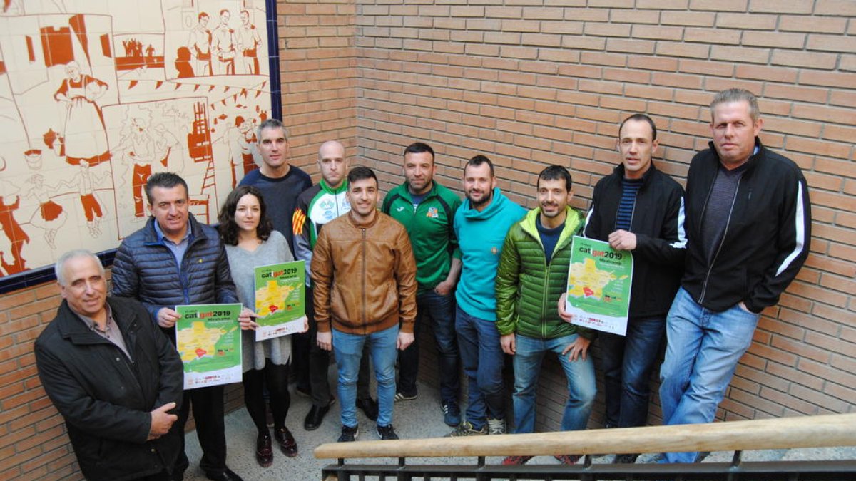 La presentación de la Catigat, en el consistorio de Miralcamp.