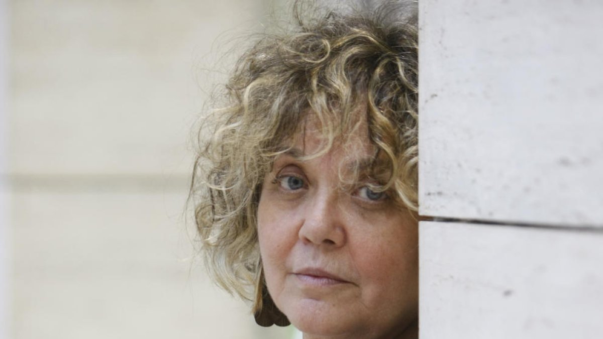 La poeta Dolors Miquel.