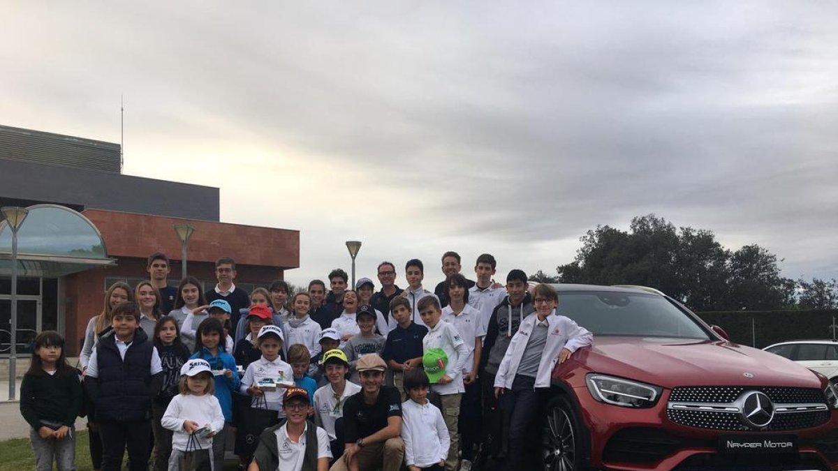 Más de 40 jóvenes en el torneo final de la escuela del Raimat