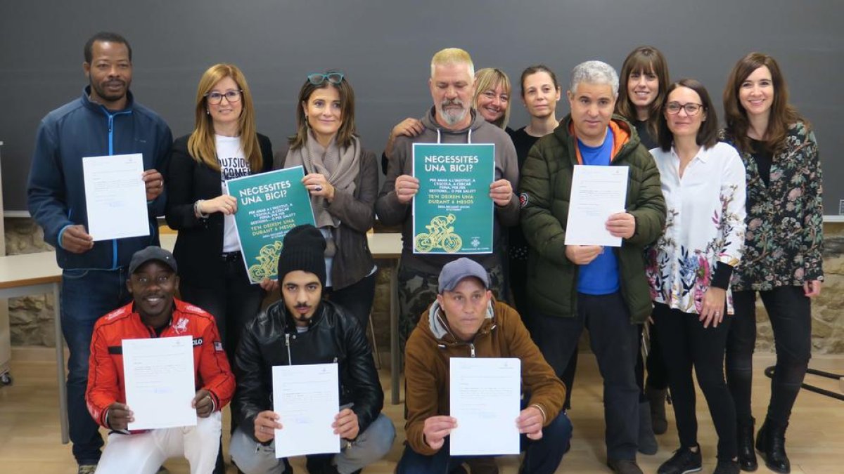 L'ajuntament de Lleida recupera bicicletes en desús per a col·lectius vulnerables