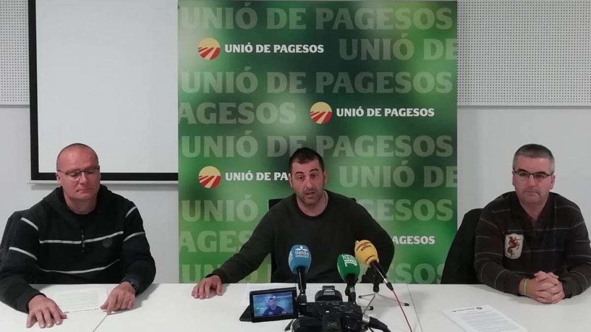 Unió de Pagesos reclama mesures urgents per frenar la crisi de 