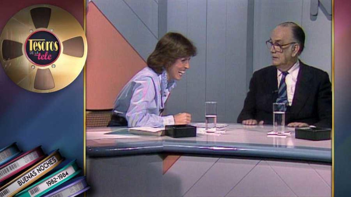 Mercedes Milà entrevista Camilo José Cela a ‘Buenas noches’.