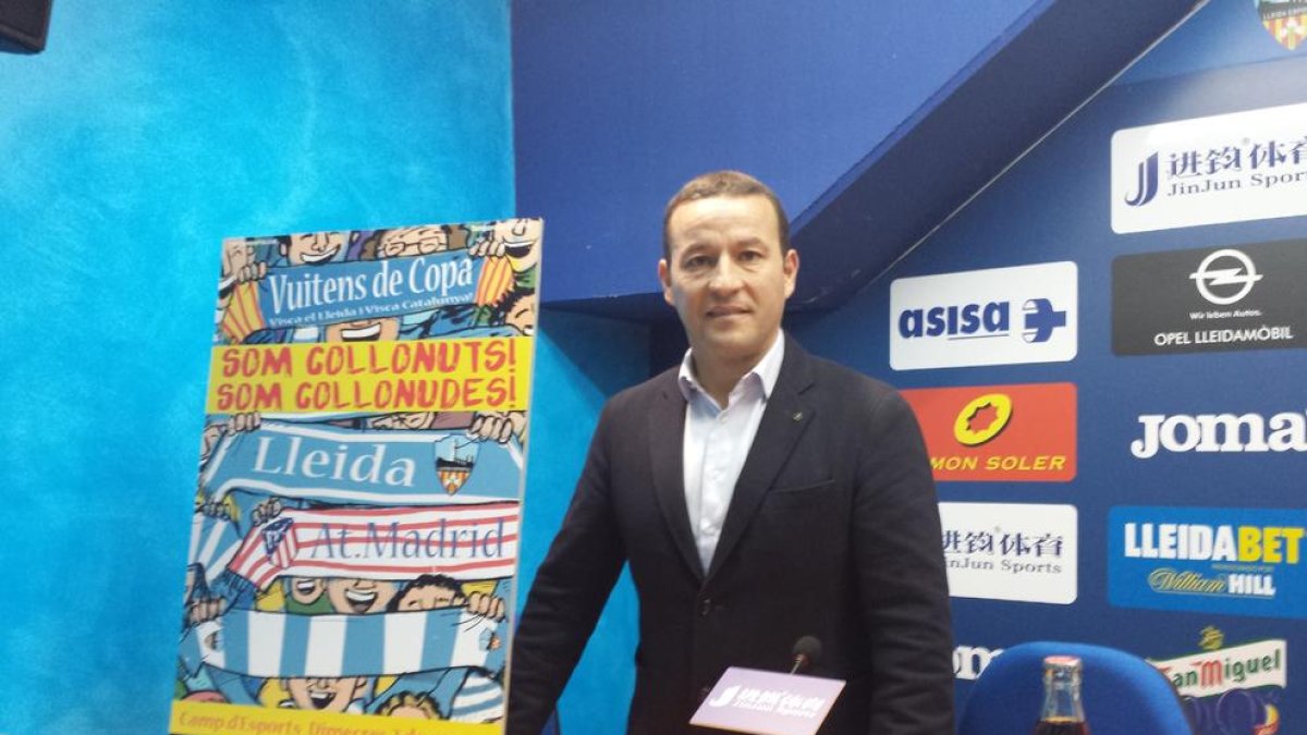 El president del Lleida Esportiu, Albert Esteve, es va personar aquesta setmana a l’Audiència Nacional.