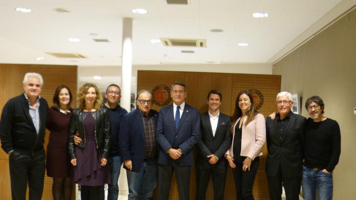 Reunión del tenis de Lleida y la FCT