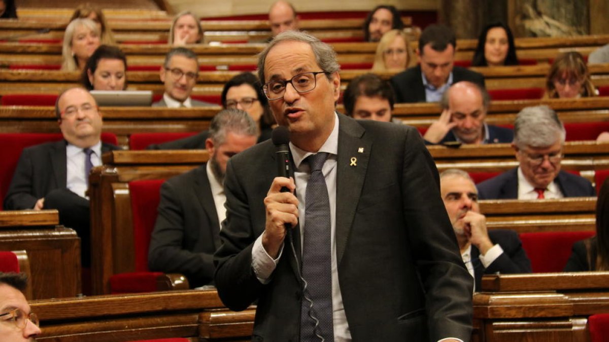 Torra suggereix a Sánchez que munti