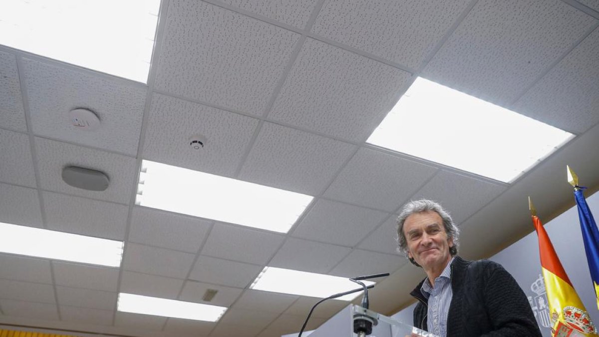 El director del Centro de Coordinación de Alertas y Emergencias Sanitarias, Fernando Simón