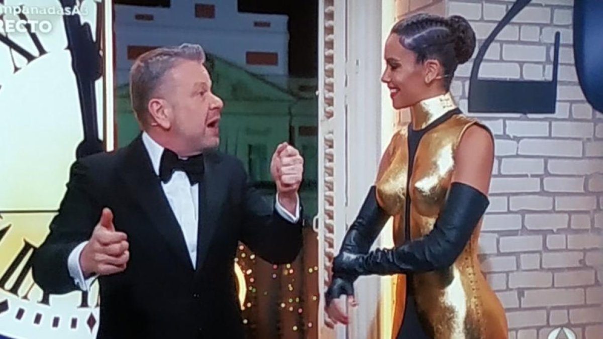 Pedroche amb el modelet del 2019.