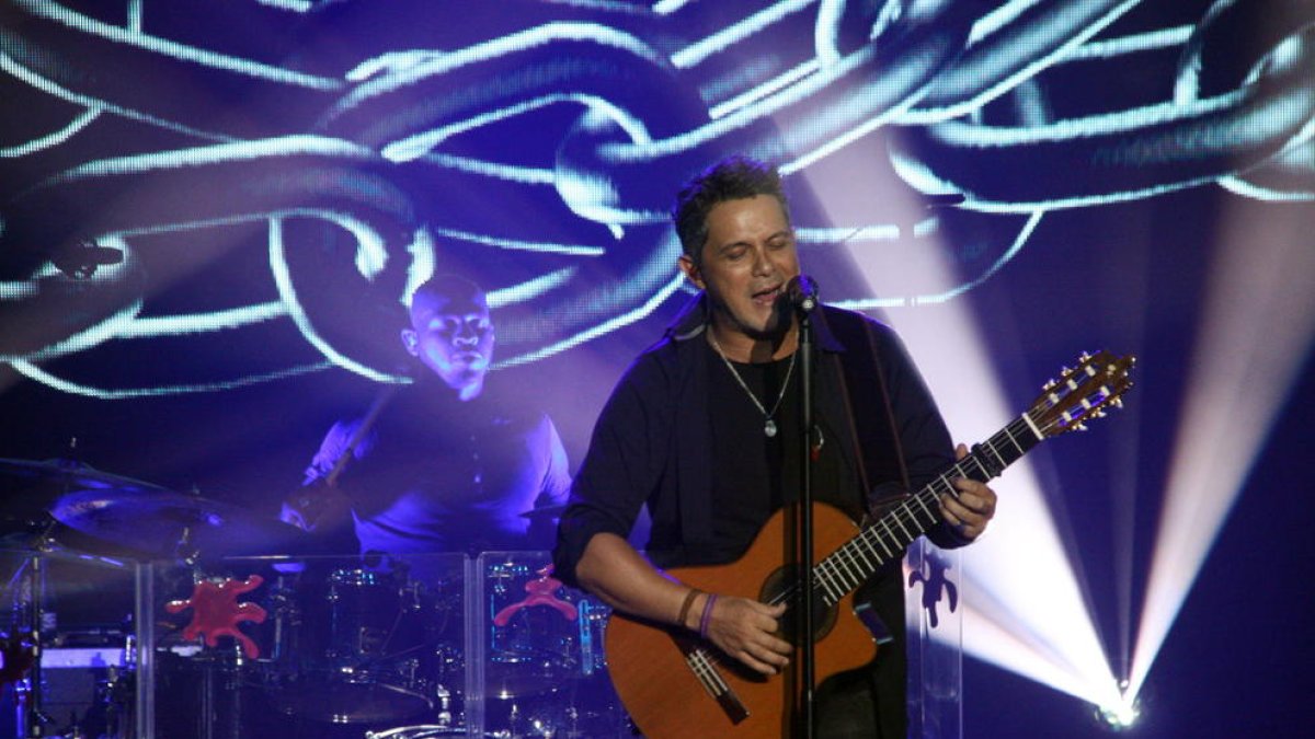 Alejandro Sanz, en una imatge d’arxiu, va decidir ‘trencar’ amb la seua exmànager el 2016.