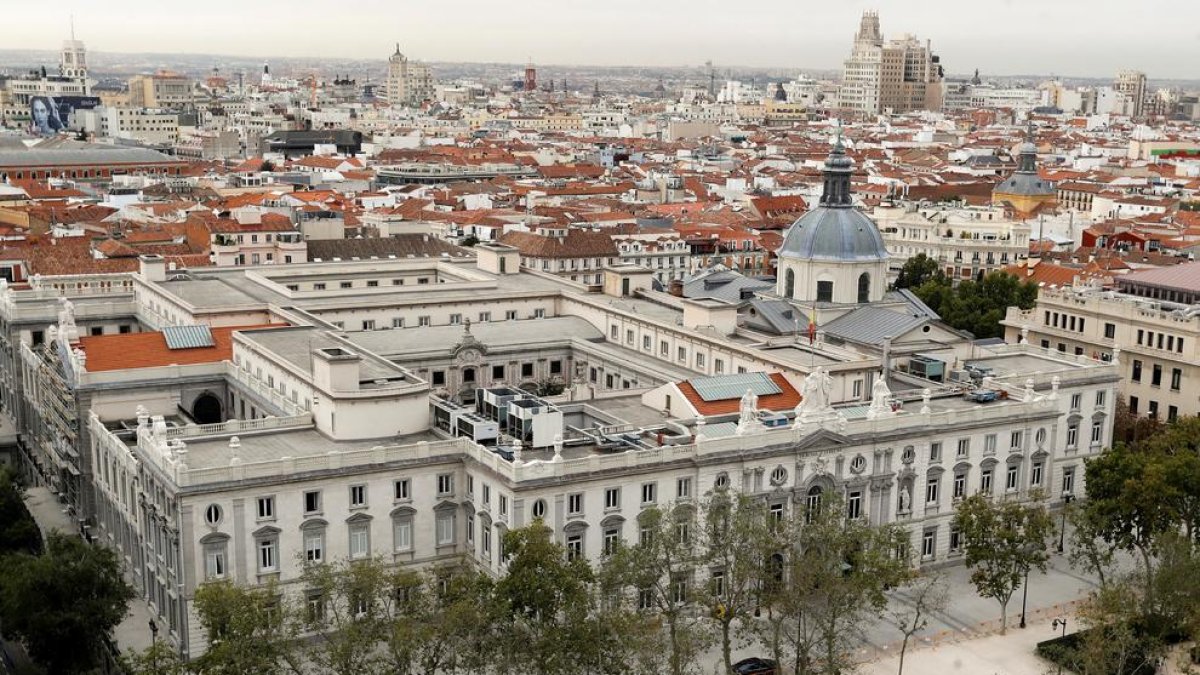 El edificio del Tribunal Supremo.