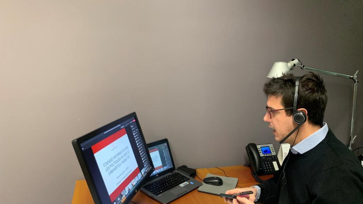 El primer teniente de alcalde y concejal de Urbanismo, Toni Postius