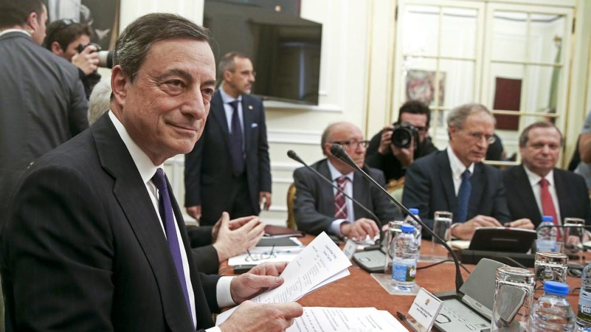 El presidente del Banco Central Europeo (BCE), Mario Draghi.