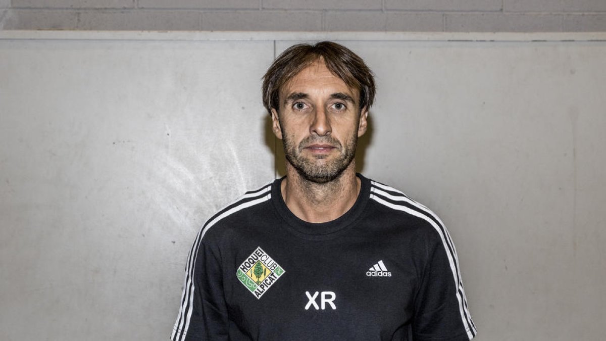 Xavi Roy, técnico del masculino.