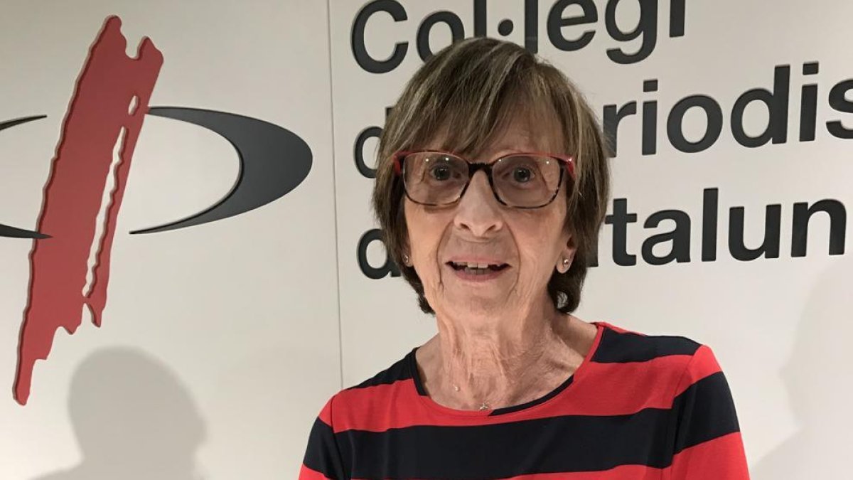 La periodista Montserrat Minobis, que va morir divendres.