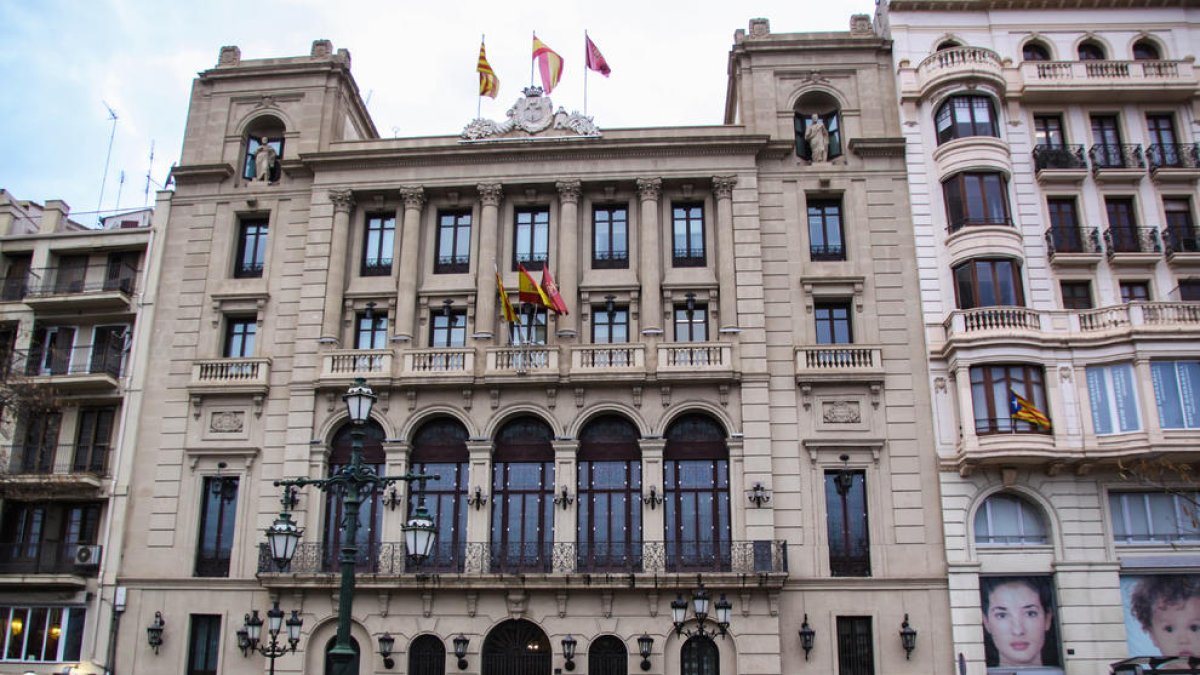 Imagen de archivo del edificio de la Paeria.