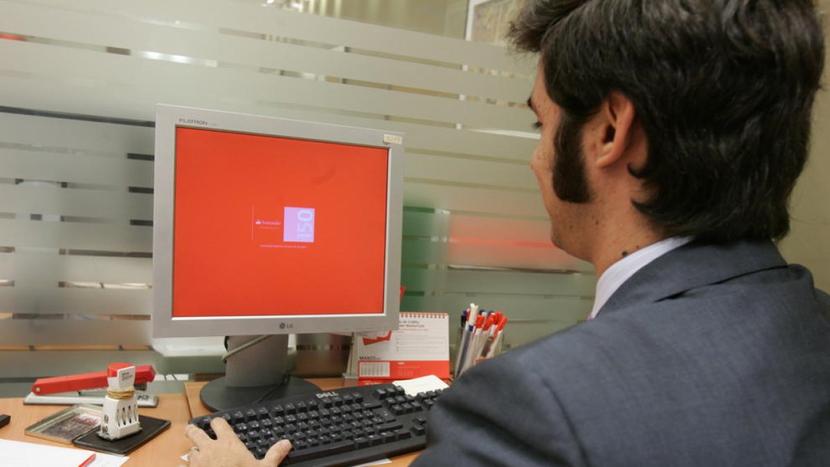 Un cliente de una entidad bancaria.