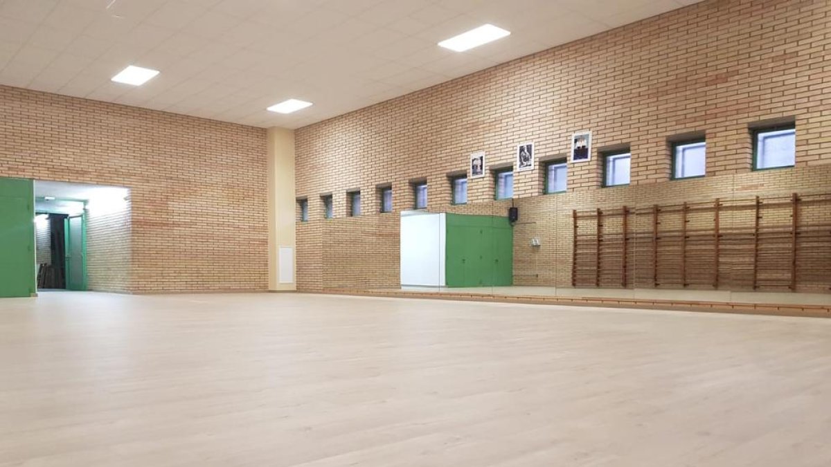 Las instalaciones del pabellón que se han remodelado.