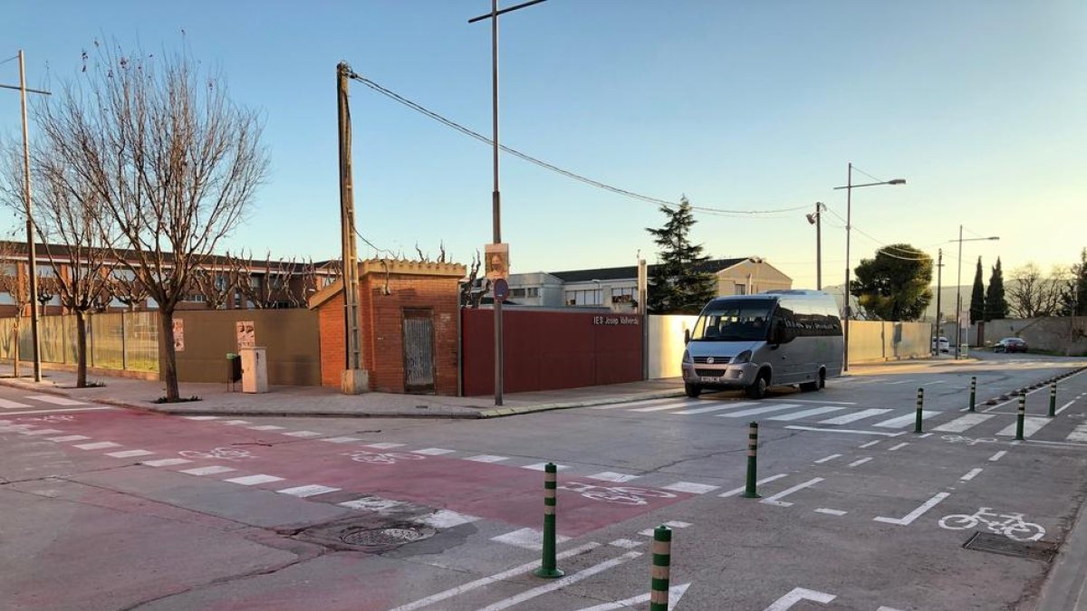 El carril bici de les Borges, que estarà en proves quinze dies.