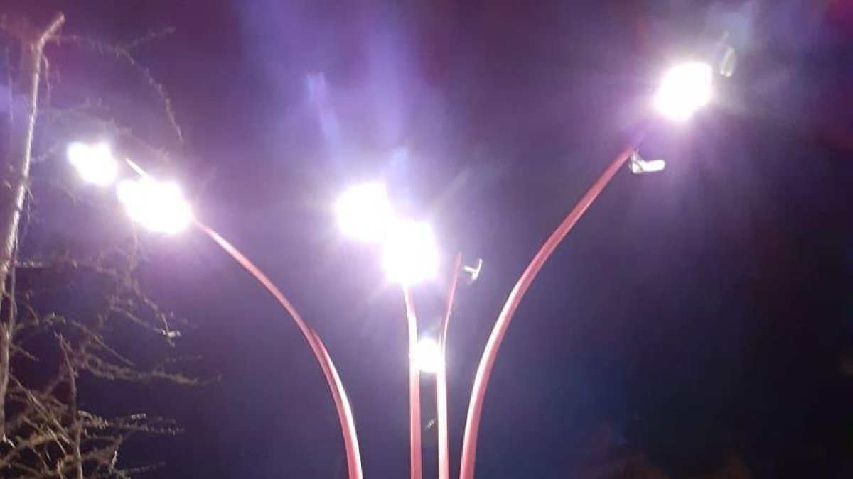 Una de les lluminàries de Les que es renovaran.