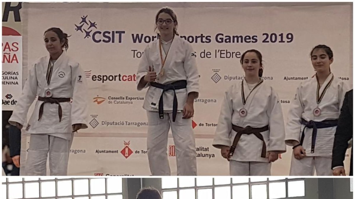 Un or i dos bronzes per al Dojo a Tortosa