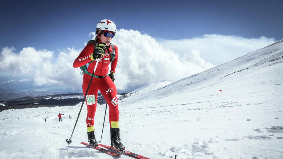 Júlia Casanovas ja va aconseguir una medalla de bronze a la categoria sub-23 al Mundial del 2017.