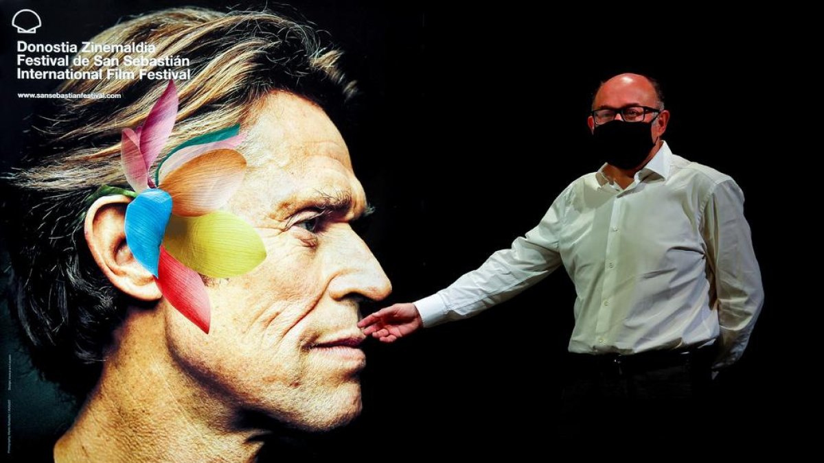 Willem Dafoe, imatge del 68è Festival de Cinema de Sant Sebastià