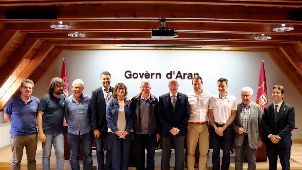 Un consultor del COI visitó Aran en septiembre de 2018.