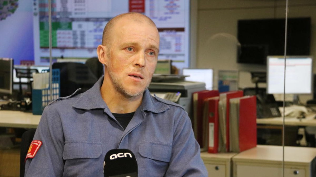 Josep Pallàs, durant l’entrevista concedida a l’agència ACN.