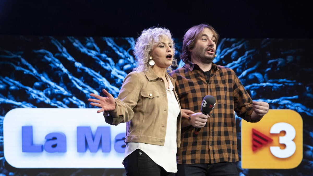 Mònica Terribas y Quim Masferrer.