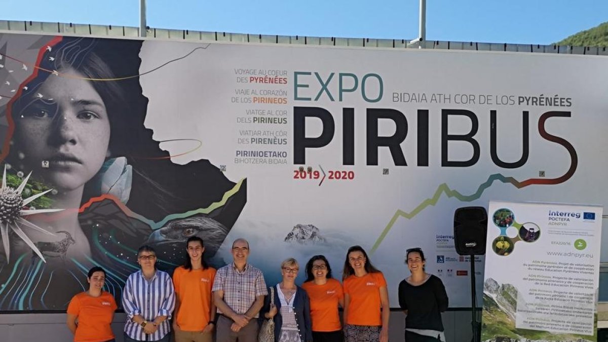 El Piribus llegó el pasado miércoles a la capital de la Alta Ribagorça.