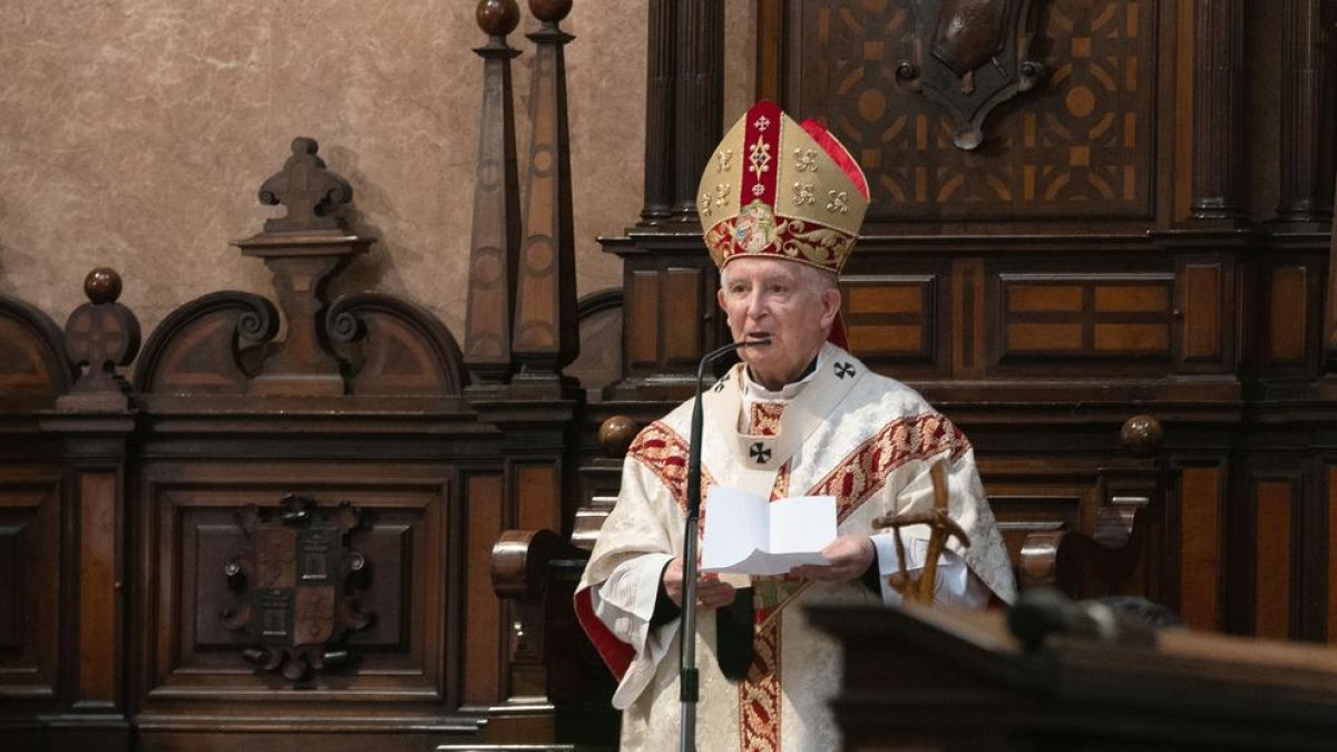 El cardenal arzobispo Cañizares.
