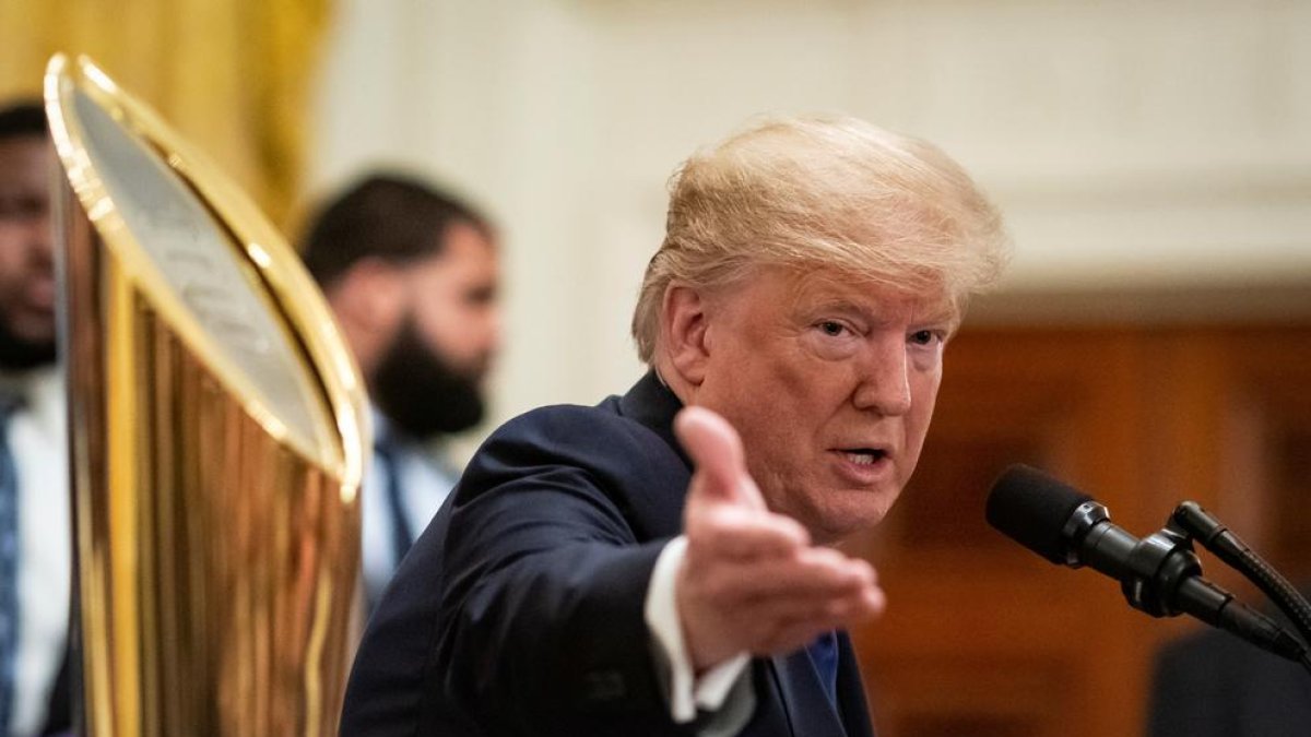 El presidente de Estados Unidos, Donald Trump.