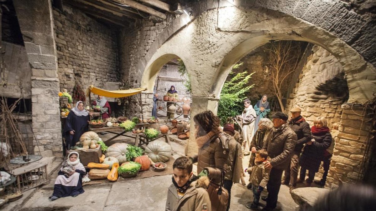Sant Guim recupera 3 anys després el pessebre vivent