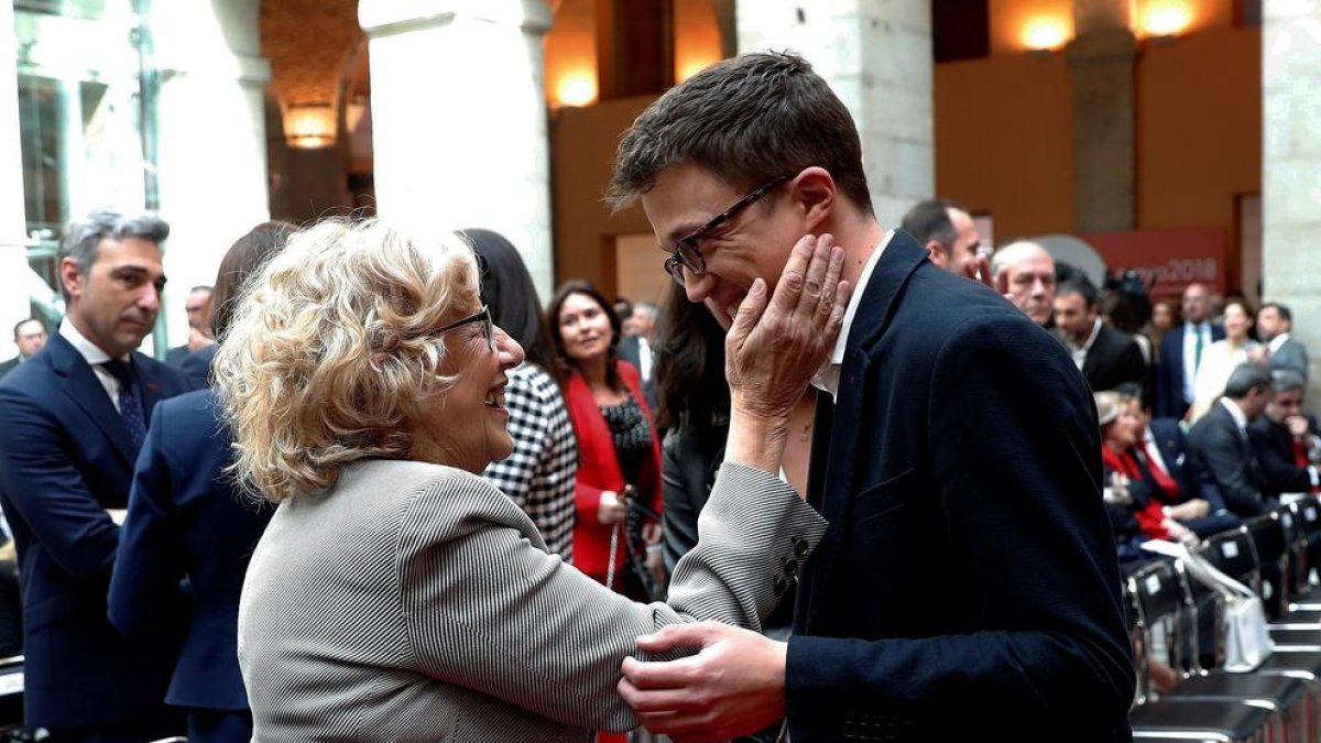 Errejón irá a las elecciones con las siglas de Carmena, no con las de Podemos