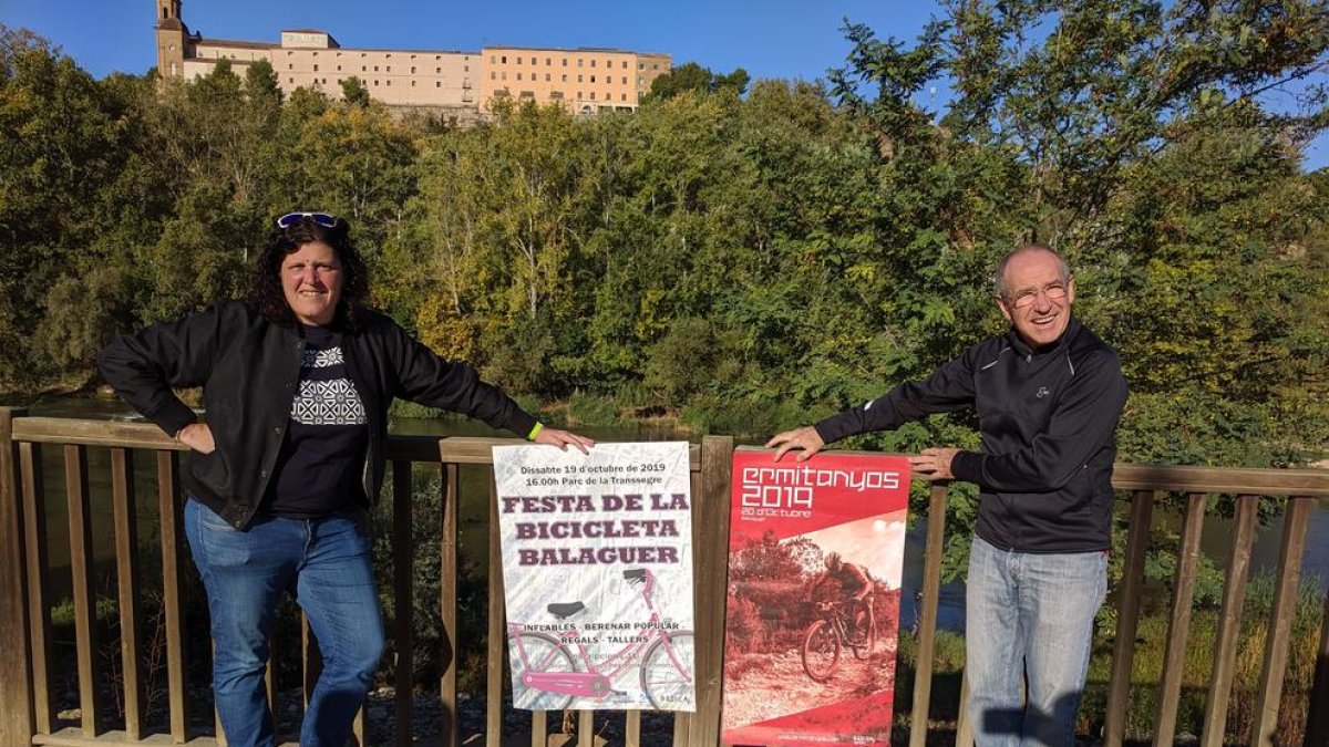 La doble jornada ciclista es va presentar ahir al Molí de l’Esquerrà, a Balaguer.