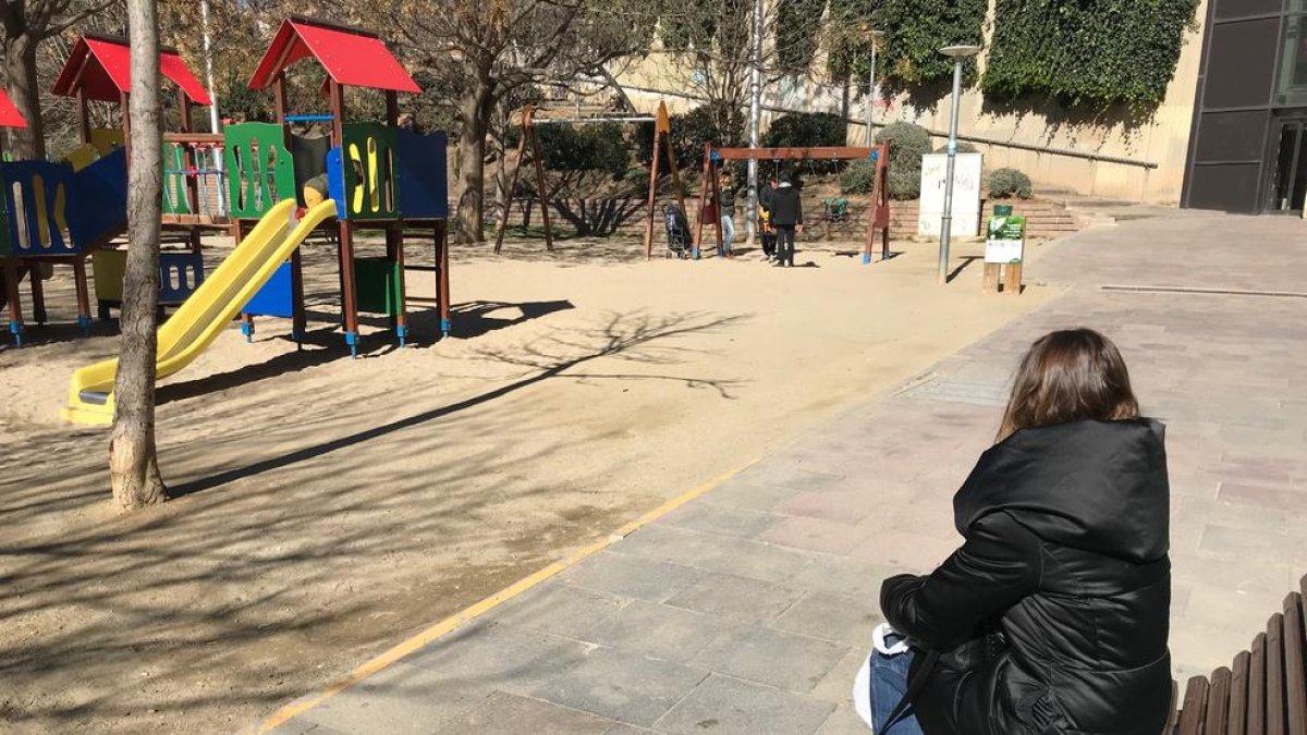 La veïna de Lleida no pot anar a espais tancats.