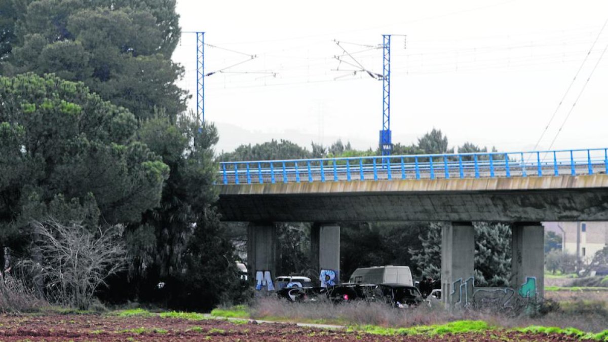 Imagen de archivo de la ‘rave’ en Rufea el pasado enero.