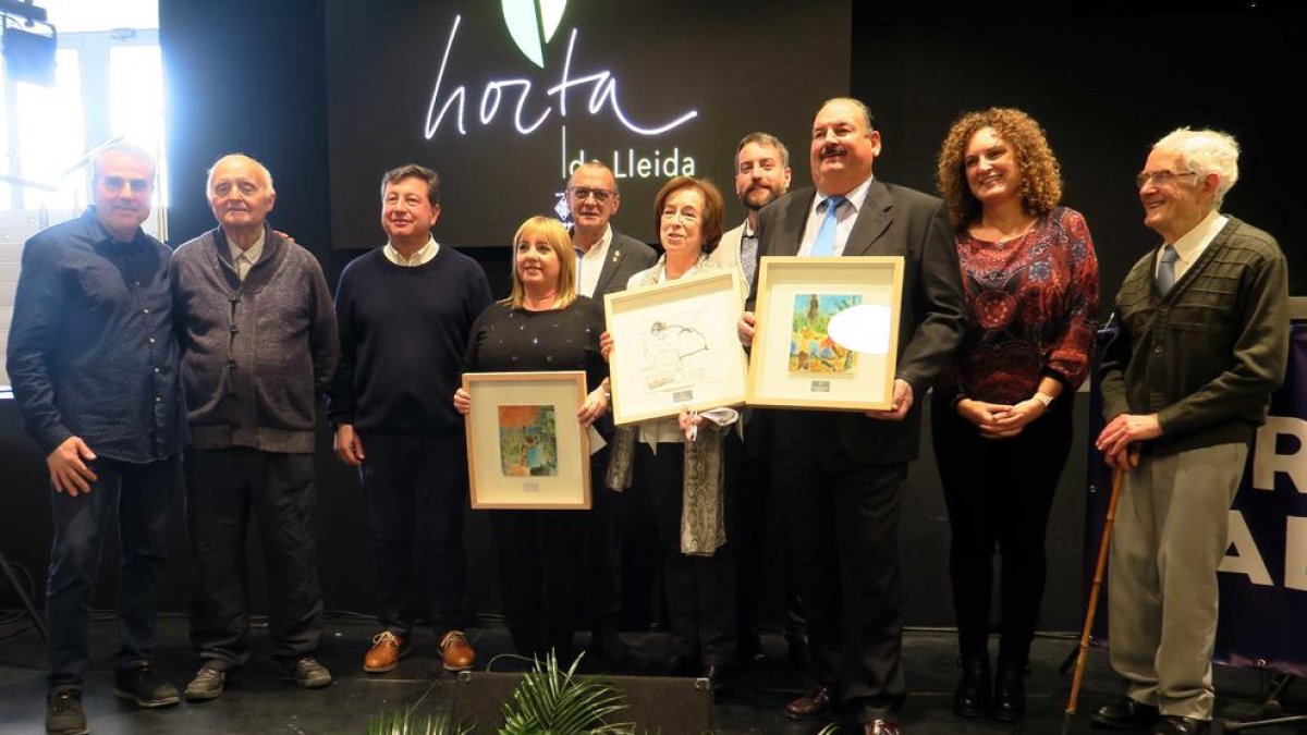 Josep Maria Aragonés, Dolors Sansa i Montserrat Vidal, premis Horta