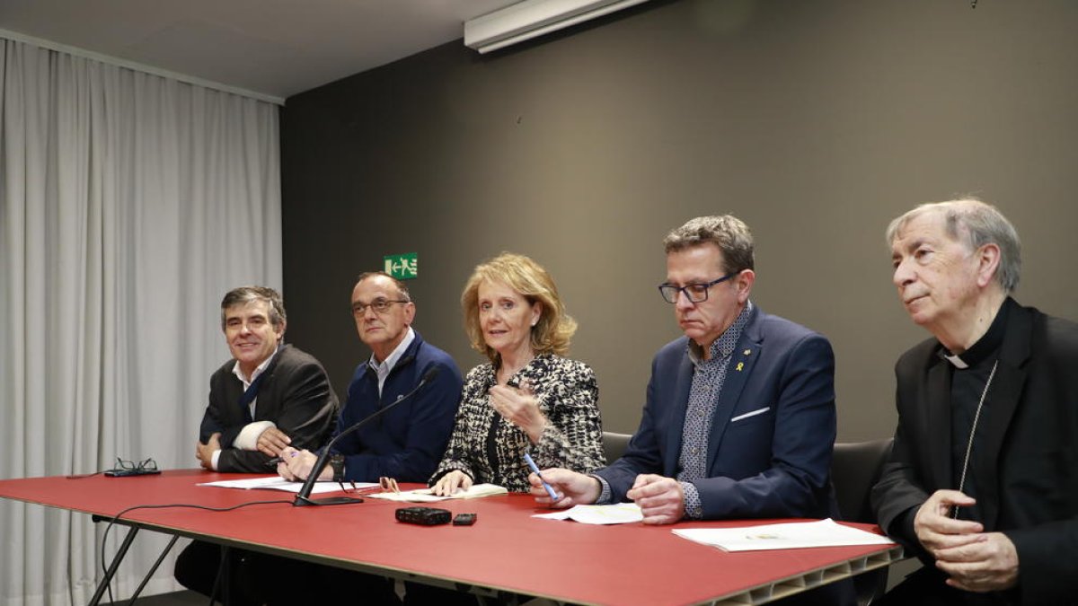 La consellera de Cultura, el dia 11 a Lleida al capdavant del Consorci del Museu de Lleida.