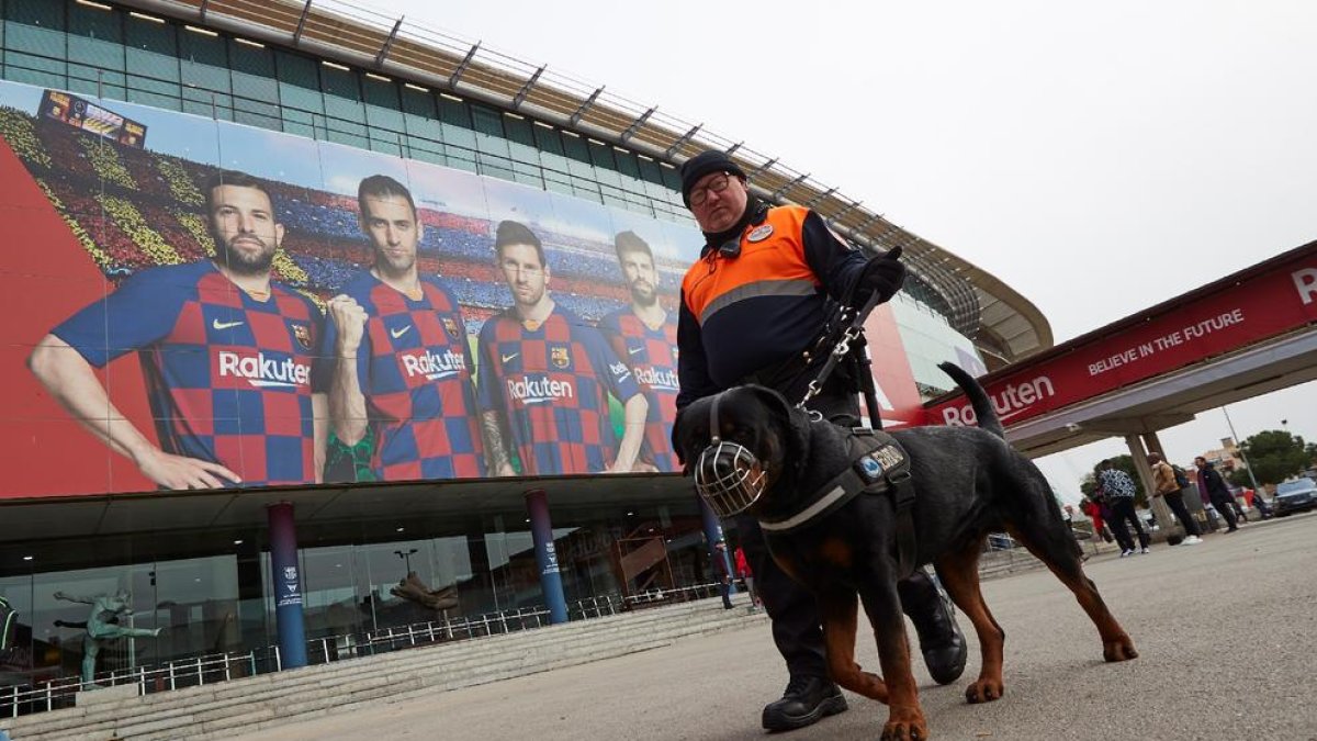 Messi, durante el entrenamiento en la Ciutat Esportiva.